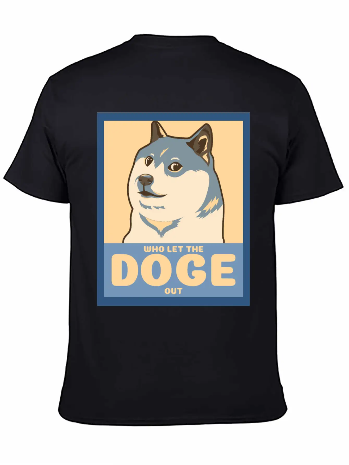Who Let The Doge Out Essential Cotton Tee For Daily Outfits – Unisex Style