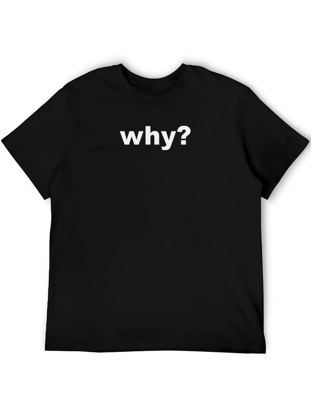 Why OneWordShirt Clean Statement Opinion Unisex Short Sleeve Soft Cotton T-Shirt – Casual Everyday Wear