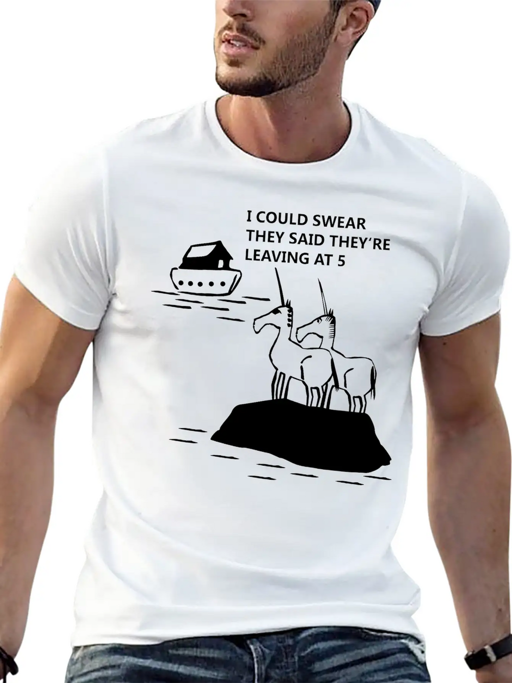 Why There Are No Unicorns Unisex Short Sleeve Soft Cotton T-Shirt – Casual Everyday Wear