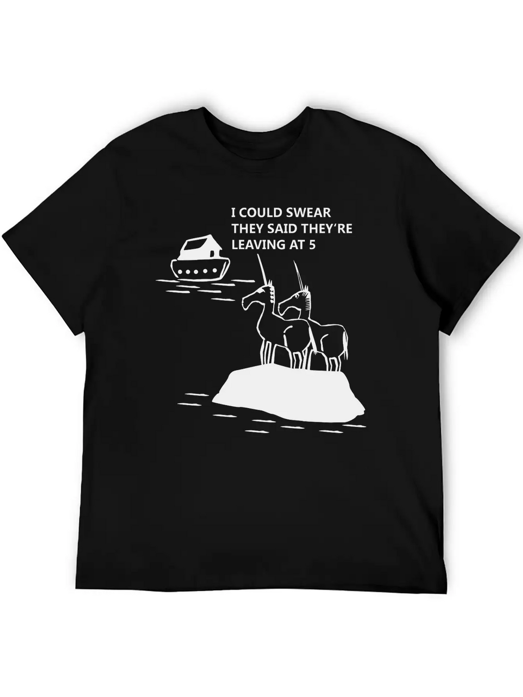 Why There Are No Unicorns Unisex Short Sleeve Soft Cotton T-Shirt – Casual Everyday Wear