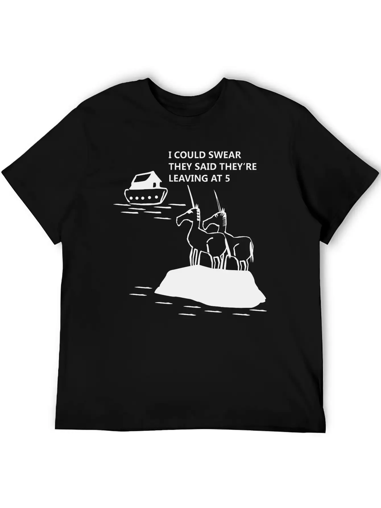 Why There Are No Unicorns Unisex Short Sleeve Soft Cotton T-Shirt – Casual Everyday Wear