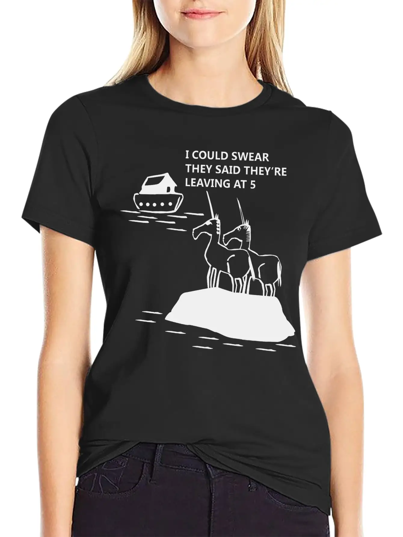 Why There Are No Unicorns Unisex Short Sleeve Soft Cotton T-Shirt – Casual Everyday Wear