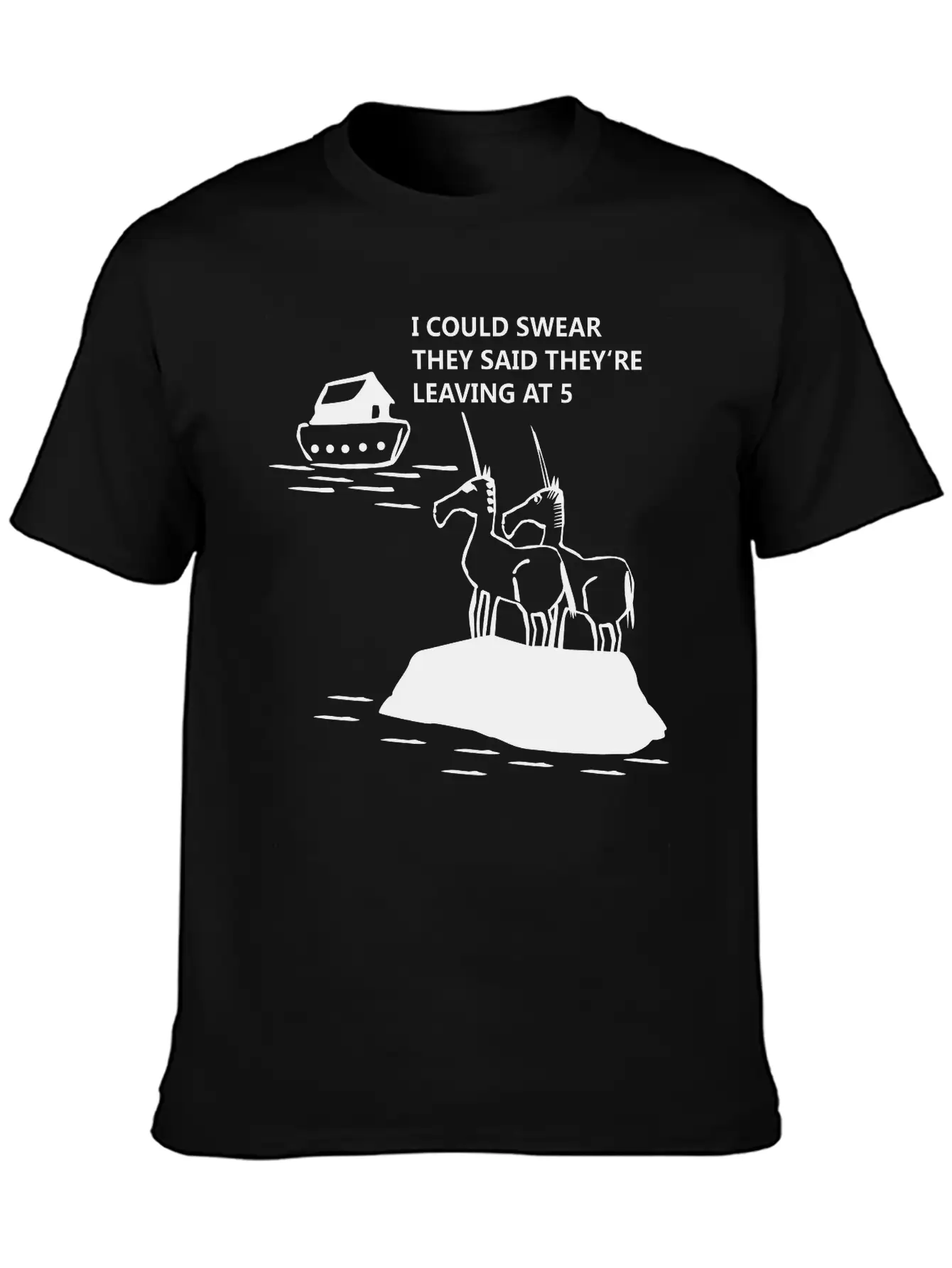 Why There Are No Unicorns Unisex Short Sleeve Soft Cotton T-Shirt – Casual Everyday Wear