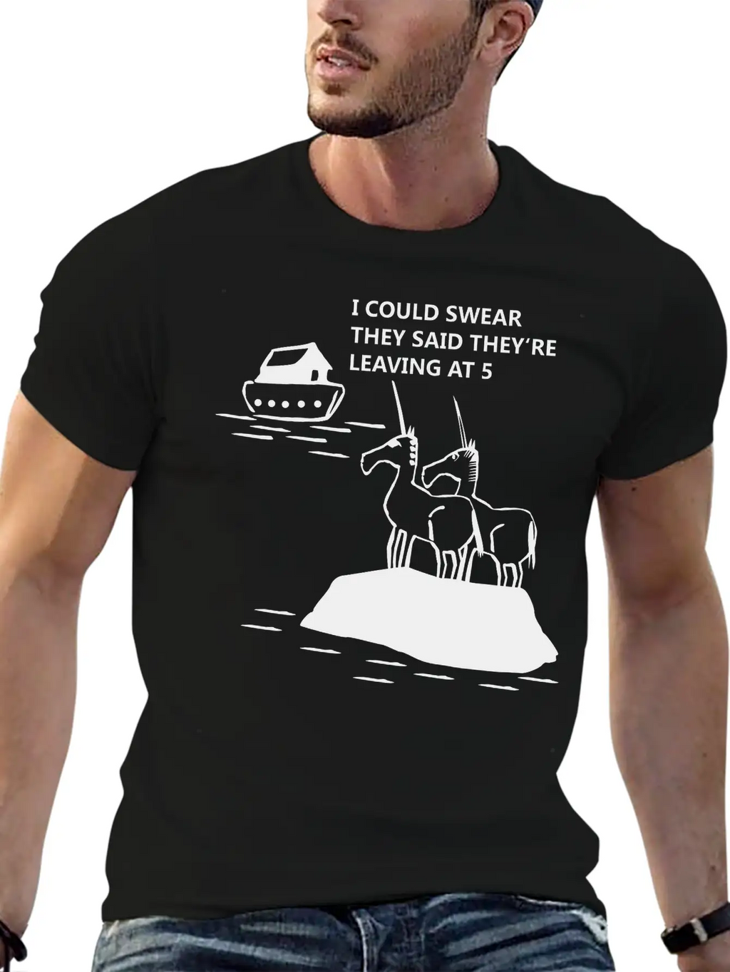 Why There Are No Unicorns Unisex Short Sleeve Soft Cotton T-Shirt – Casual Everyday Wear