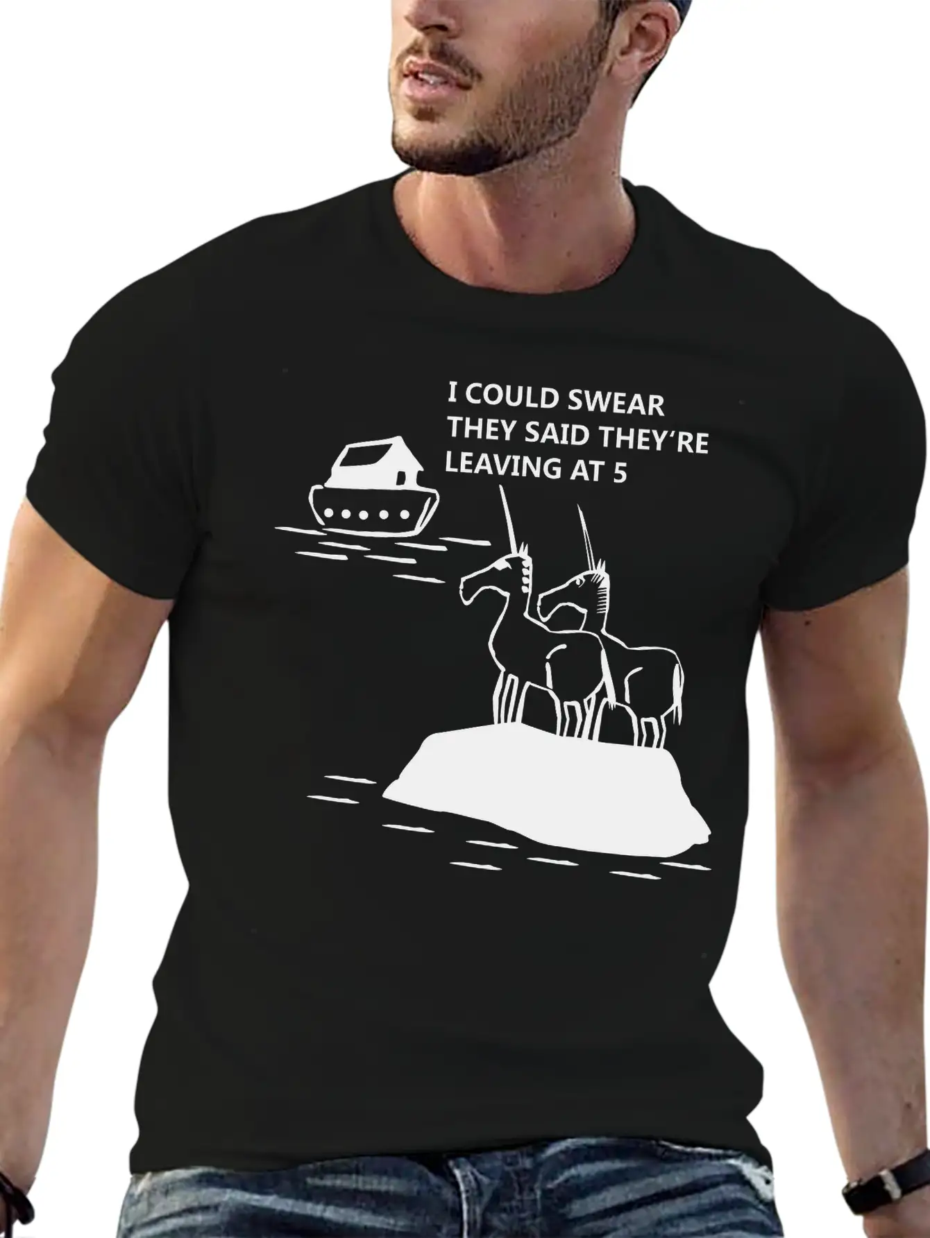 Why There Are No Unicorns Unisex Short Sleeve Soft Cotton T-Shirt – Casual Everyday Wear