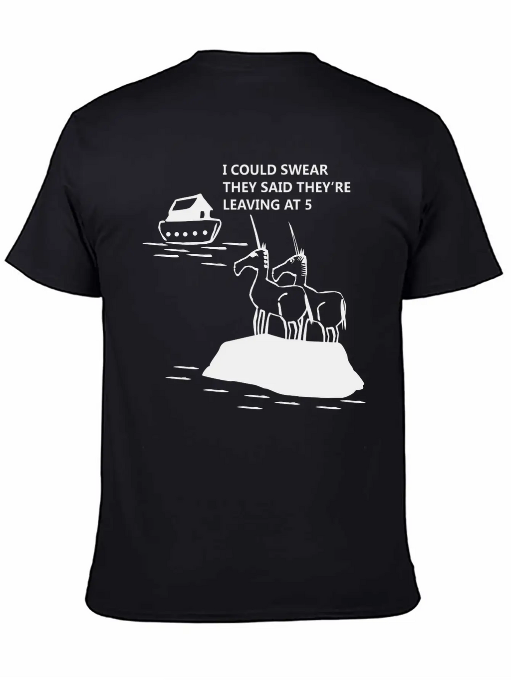 Why There Are No Unicorns Unisex Short Sleeve Soft Cotton T-Shirt – Casual Everyday Wear
