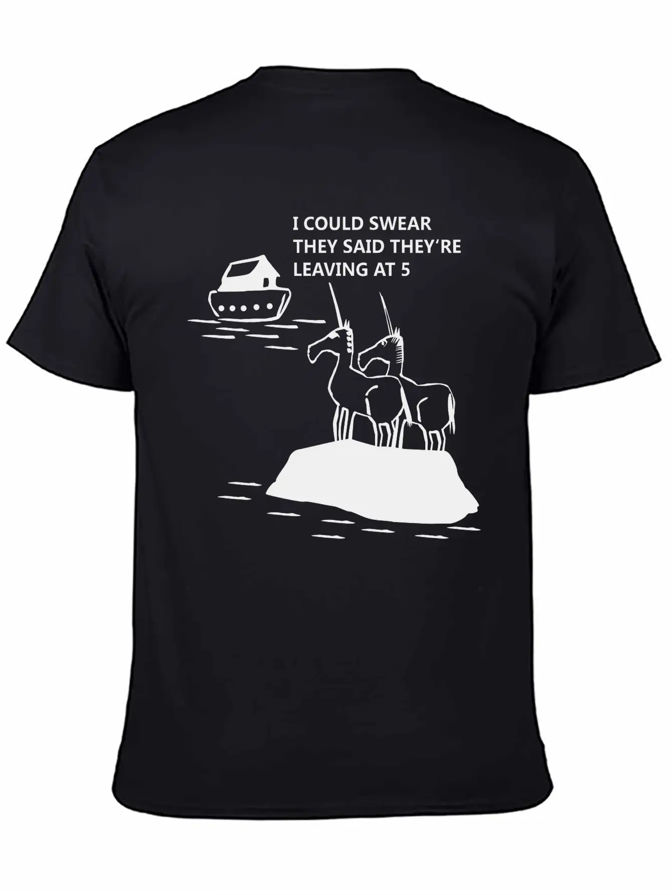 Why There Are No Unicorns Unisex Short Sleeve Soft Cotton T-Shirt – Casual Everyday Wear