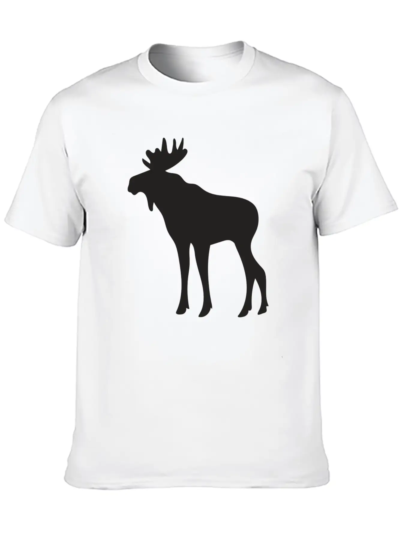 Wild Deer Unisex Casual T-Shirt – Clean Design For Daily Comfort