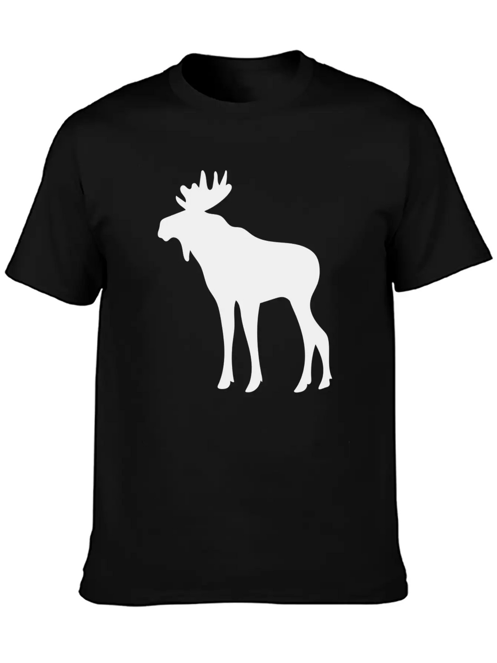 Wild Deer Unisex Casual T-Shirt – Clean Design For Daily Comfort