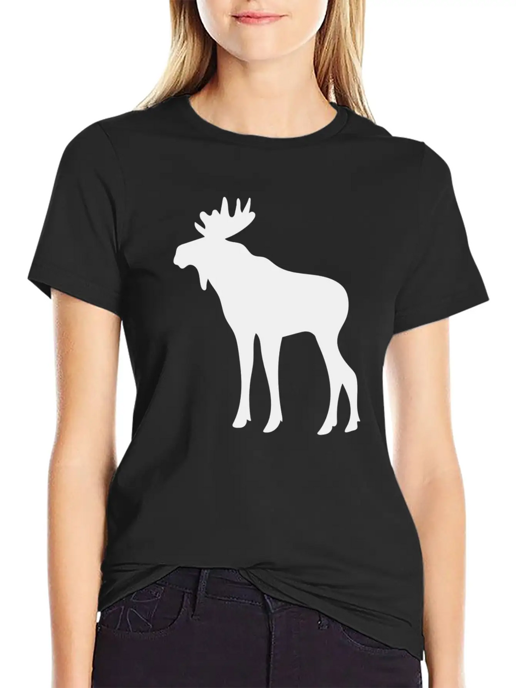 Wild Deer Unisex Casual T-Shirt – Clean Design For Daily Comfort
