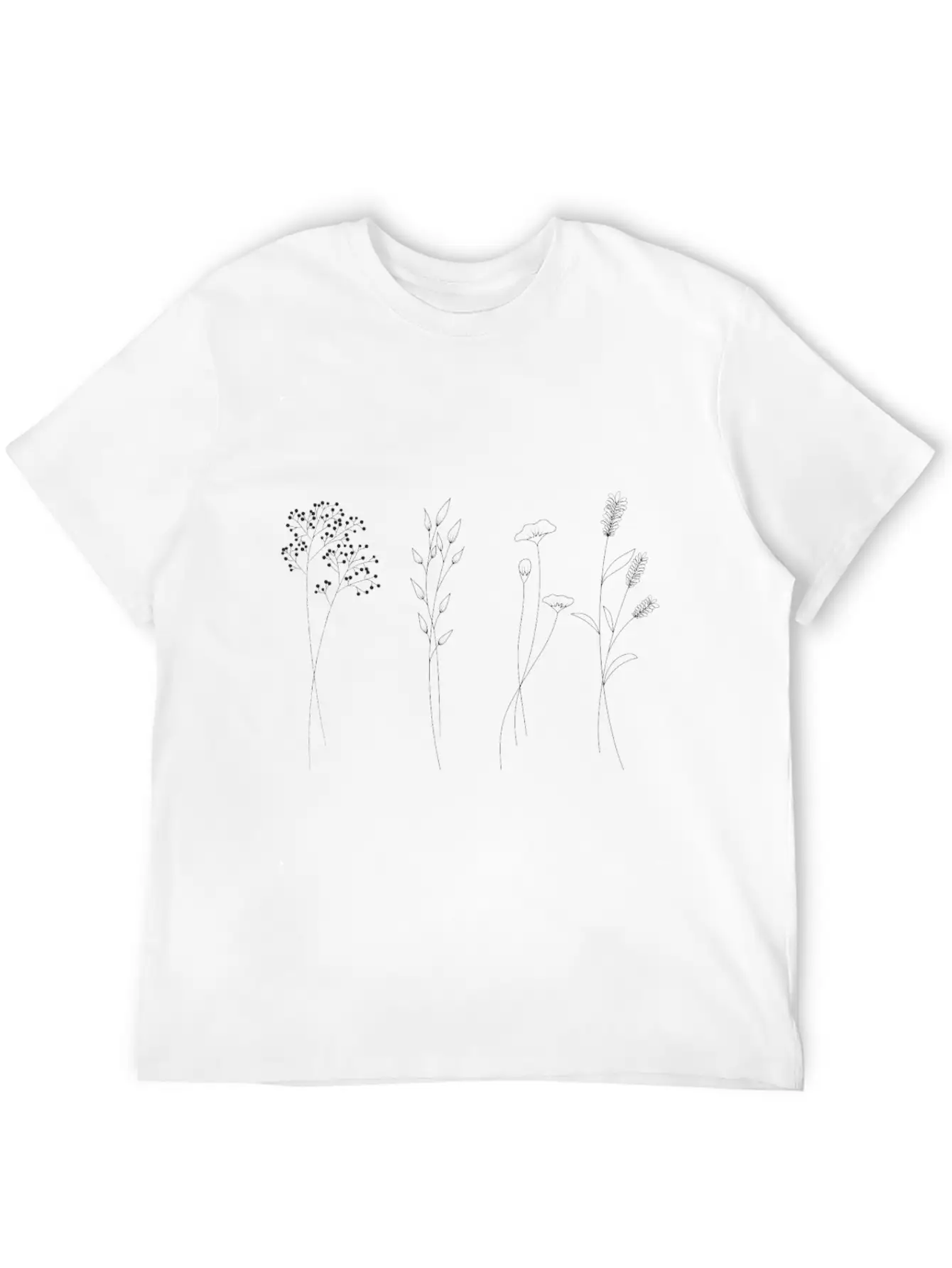 Wildflower Dandelion Gardening Plant Lover,vmmp05 Unisex Casual T-Shirt – Clean Design For Daily Comfort