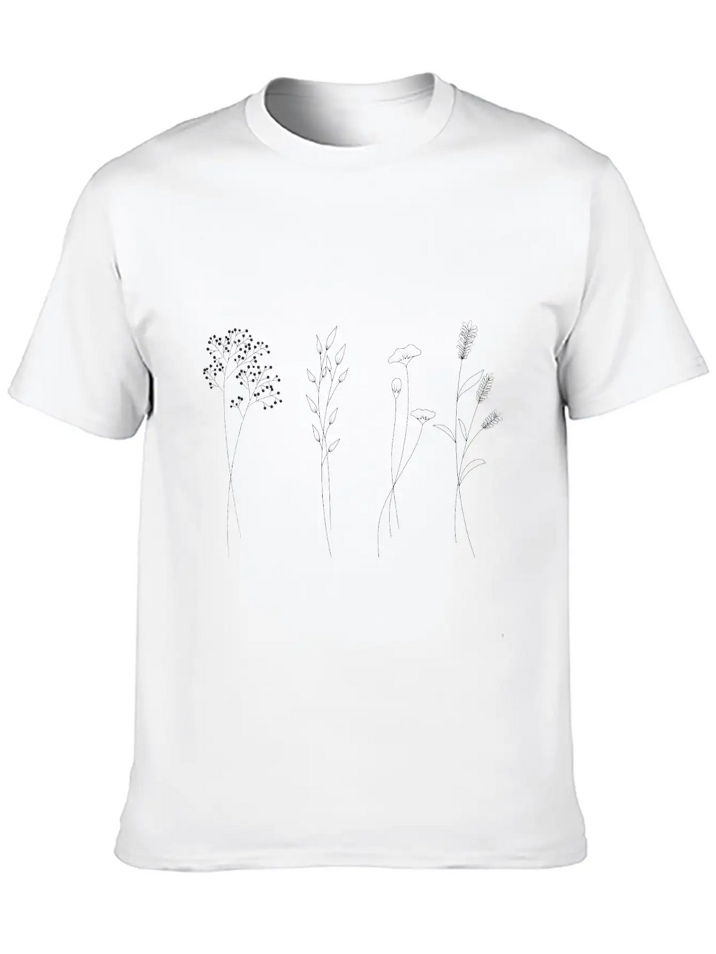 Wildflower Dandelion Gardening Plant Lover,vmmp05 Unisex Casual T-Shirt – Clean Design For Daily Comfort