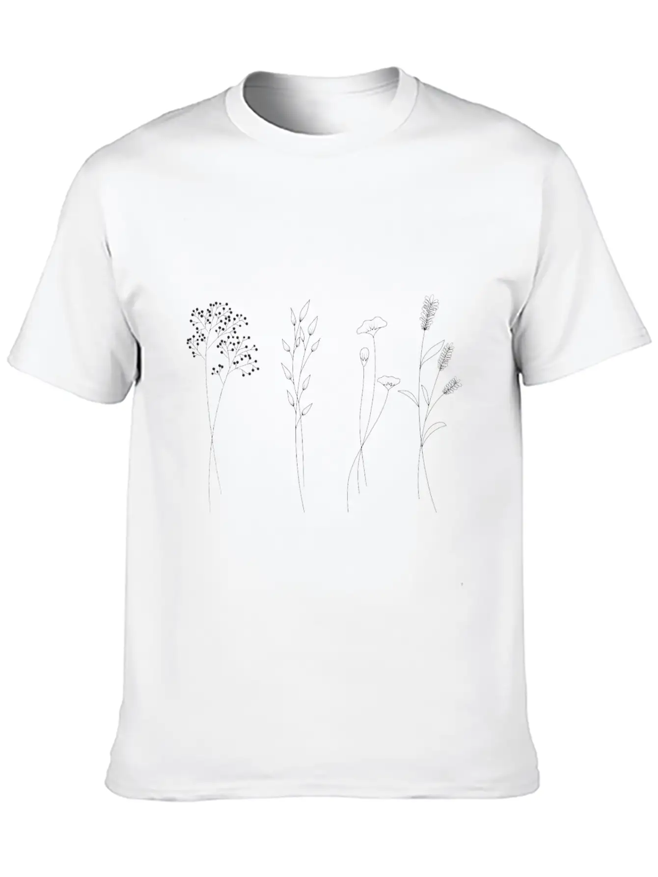 Wildflower Dandelion Gardening Plant Lover,vmmp05 Unisex Casual T-Shirt – Clean Design For Daily Comfort