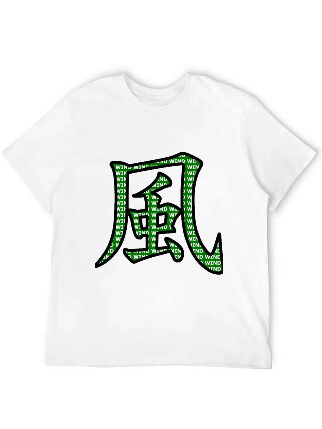 Wind Style Casual Graphic T-Shirt – Simple And Comfortable Daily Wear