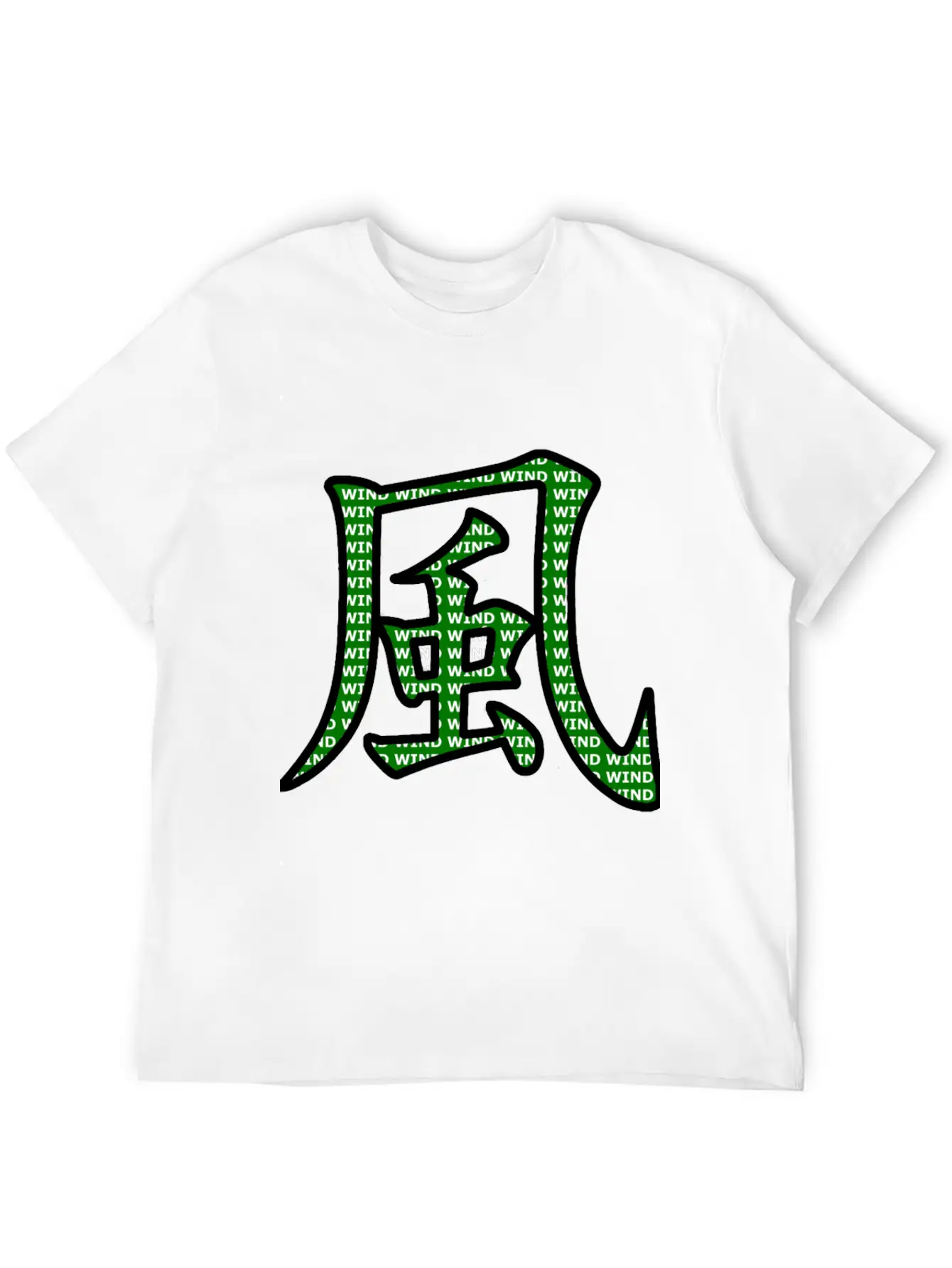 Wind Style Casual Graphic T-Shirt – Simple And Comfortable Daily Wear