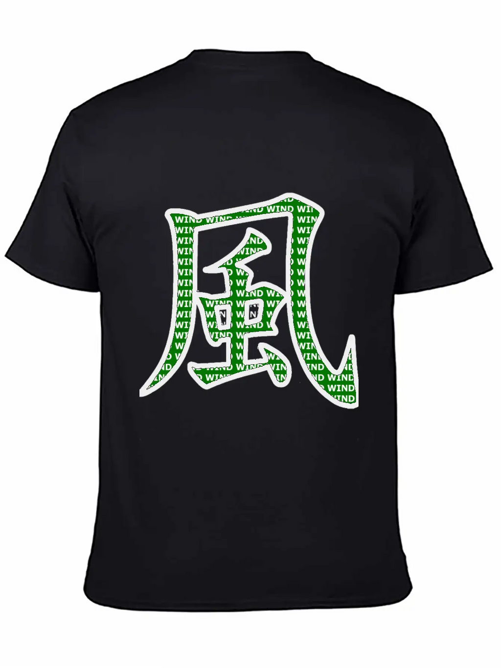 Wind Style Casual Graphic T-Shirt – Simple And Comfortable Daily Wear