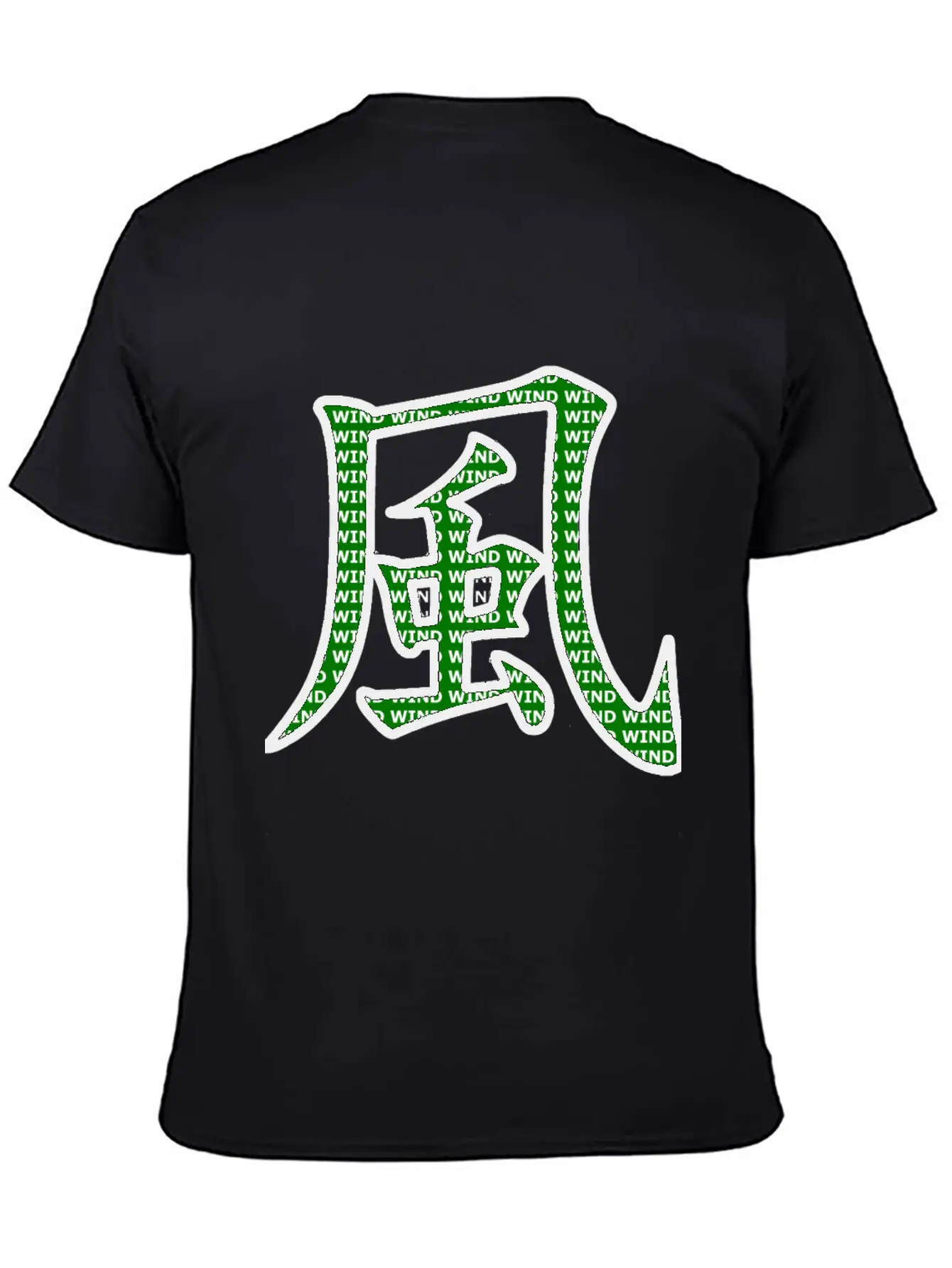 Wind Style Casual Graphic T-Shirt – Simple And Comfortable Daily Wear