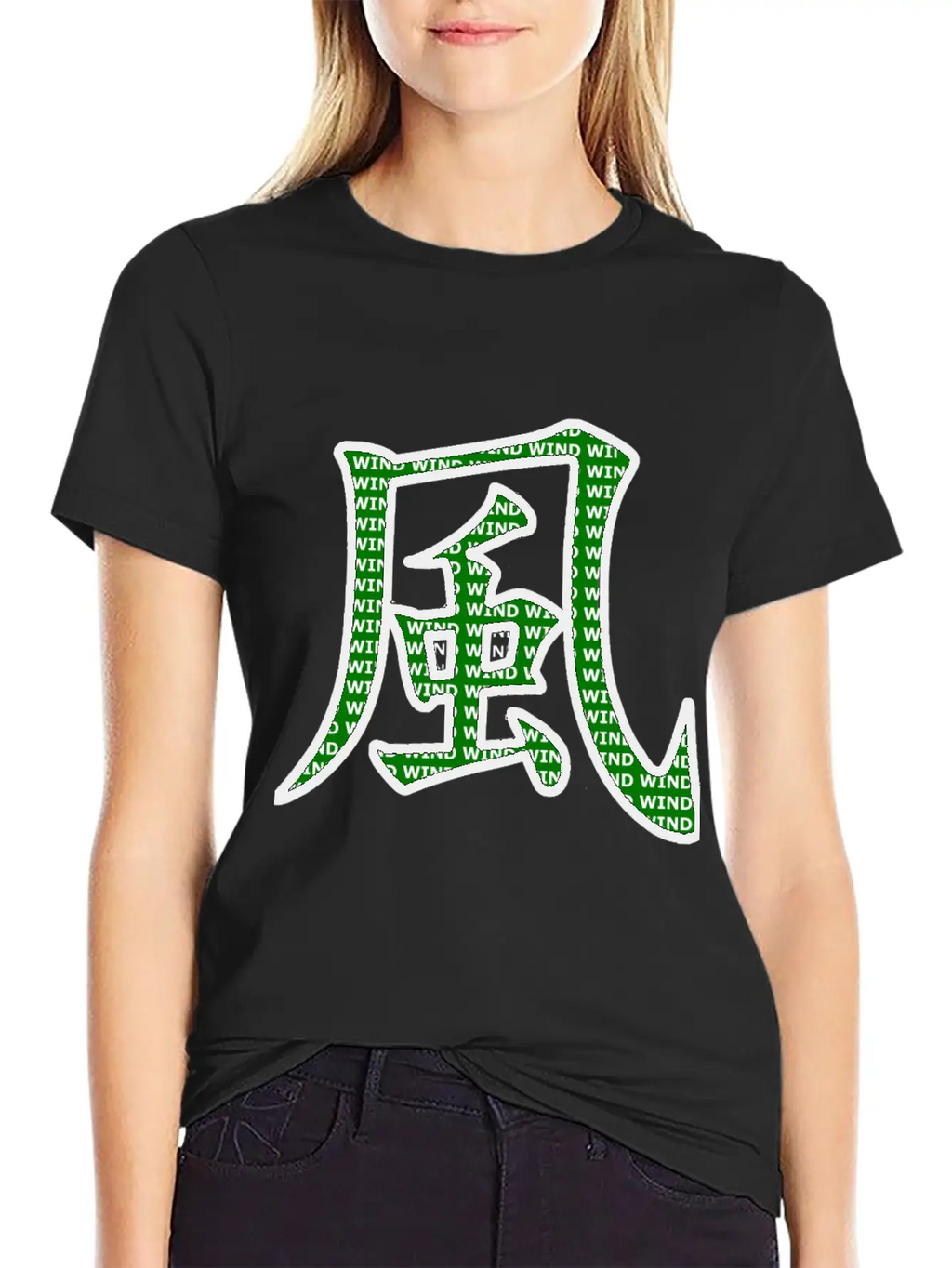 Wind Style Casual Graphic T-Shirt – Simple And Comfortable Daily Wear