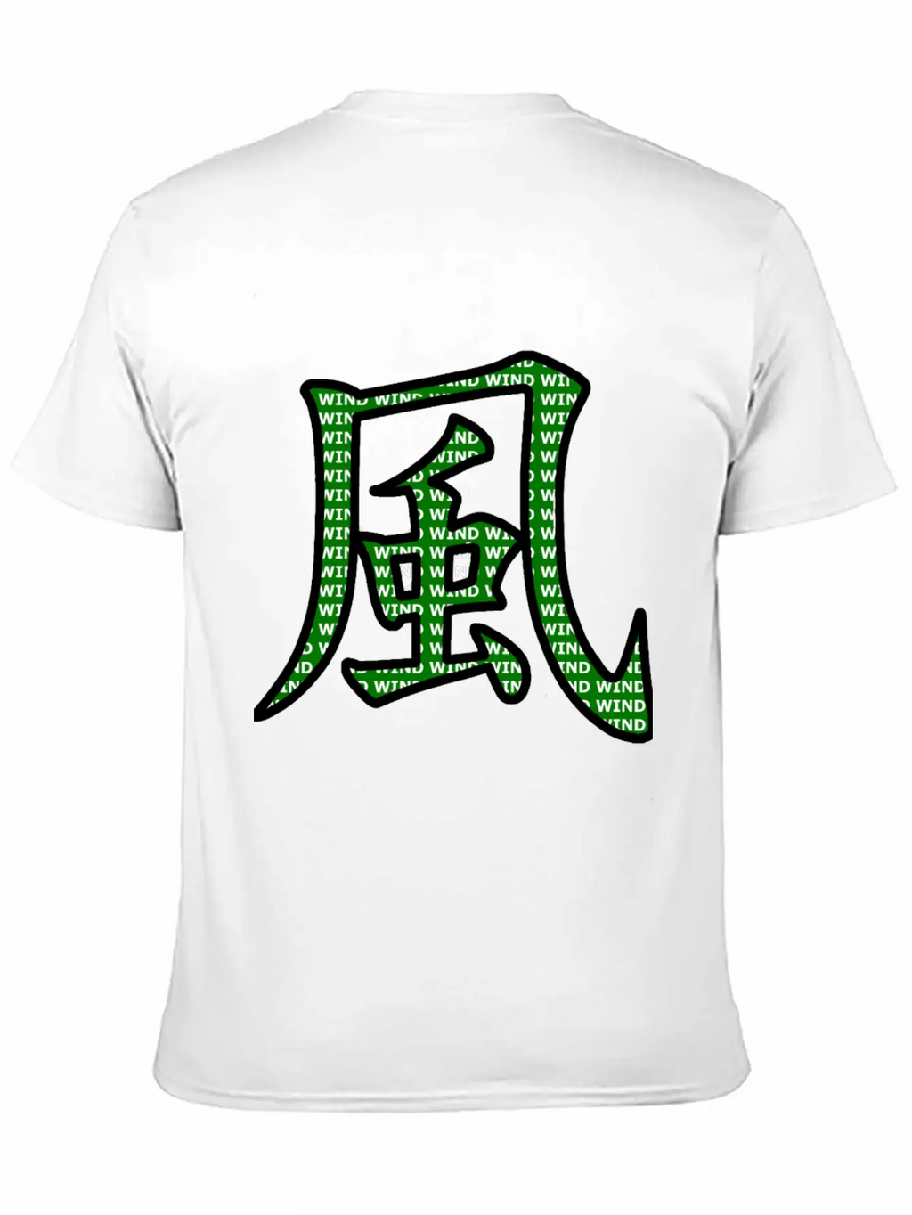 Wind Style Casual Graphic T-Shirt – Simple And Comfortable Daily Wear