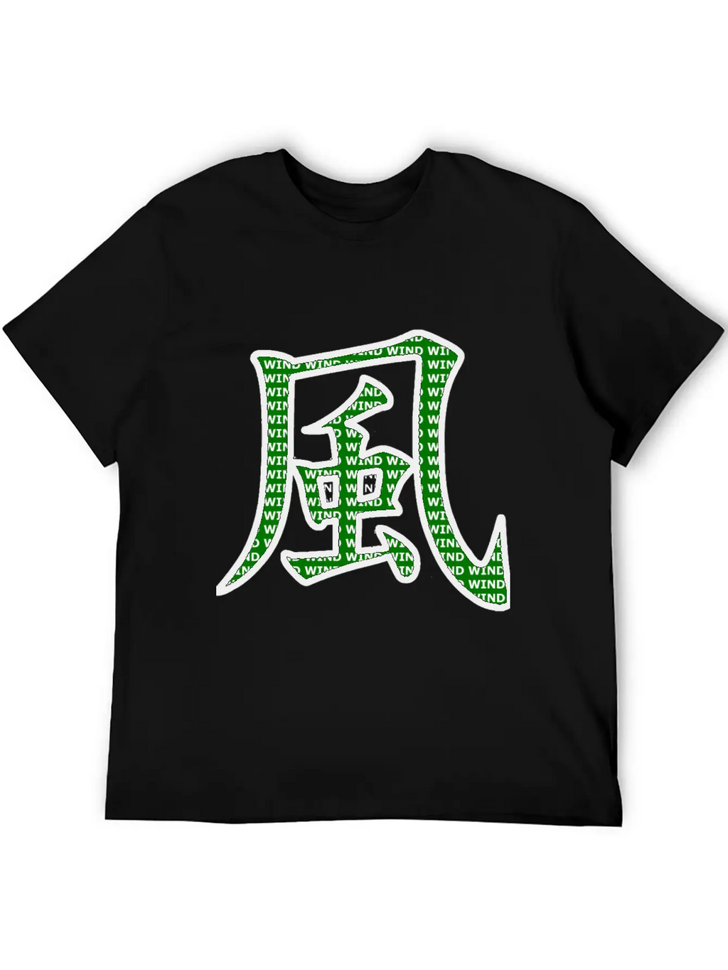 Wind Style Casual Graphic T-Shirt – Simple And Comfortable Daily Wear