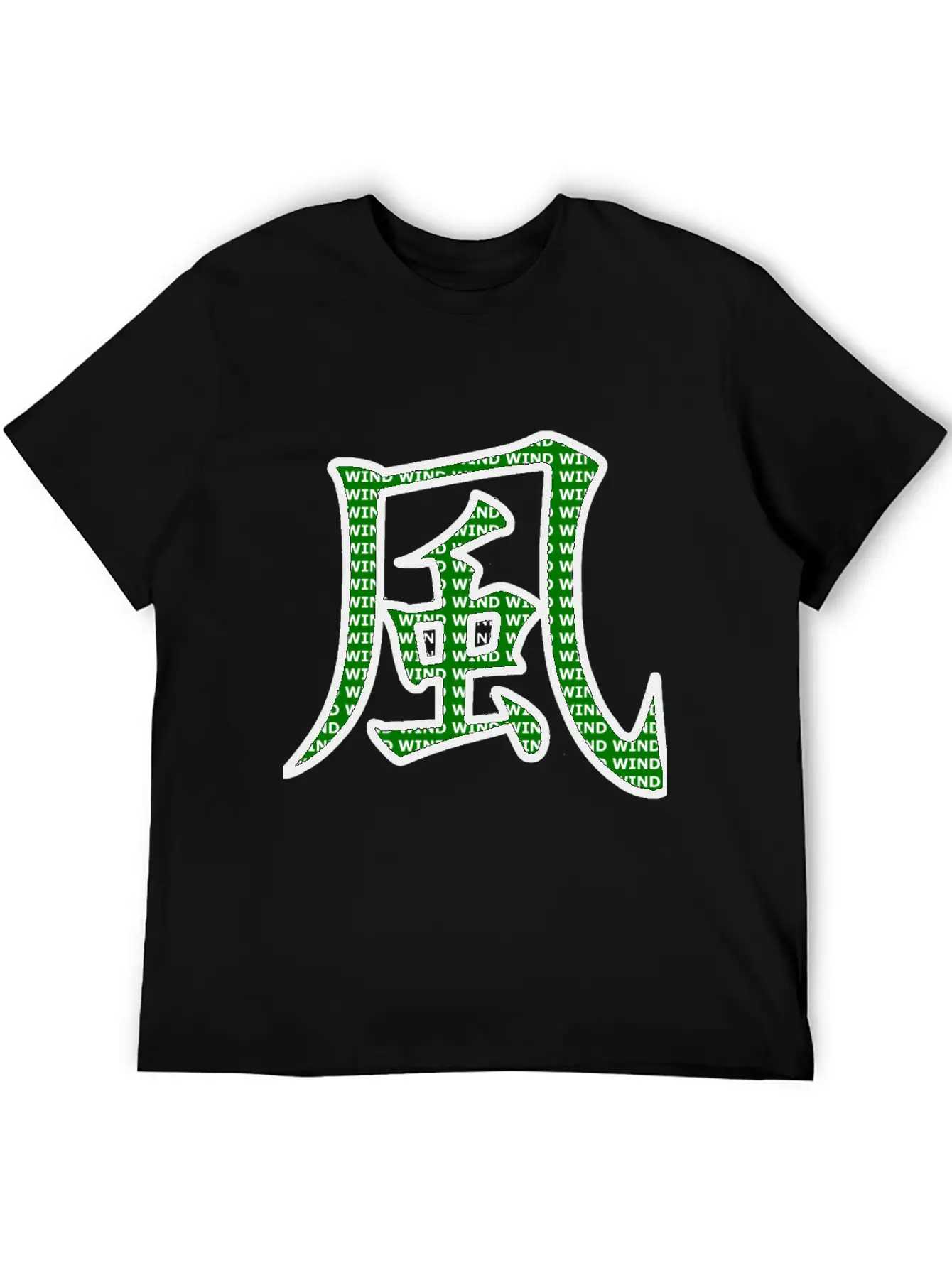 Wind Style Casual Graphic T-Shirt – Simple And Comfortable Daily Wear