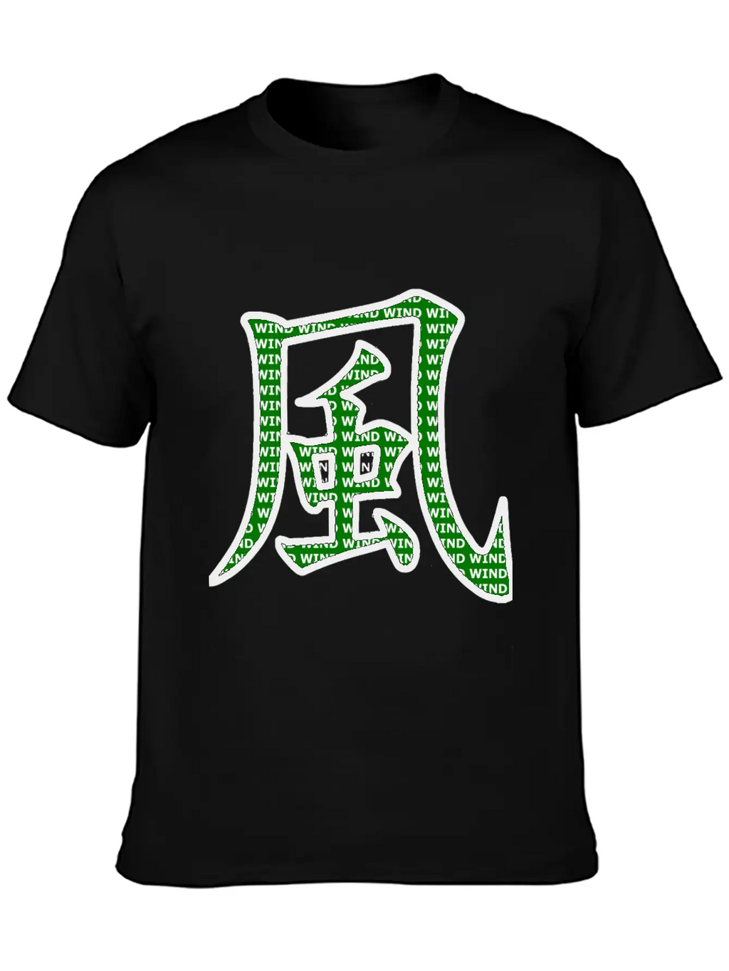 Wind Style Casual Graphic T-Shirt – Simple And Comfortable Daily Wear