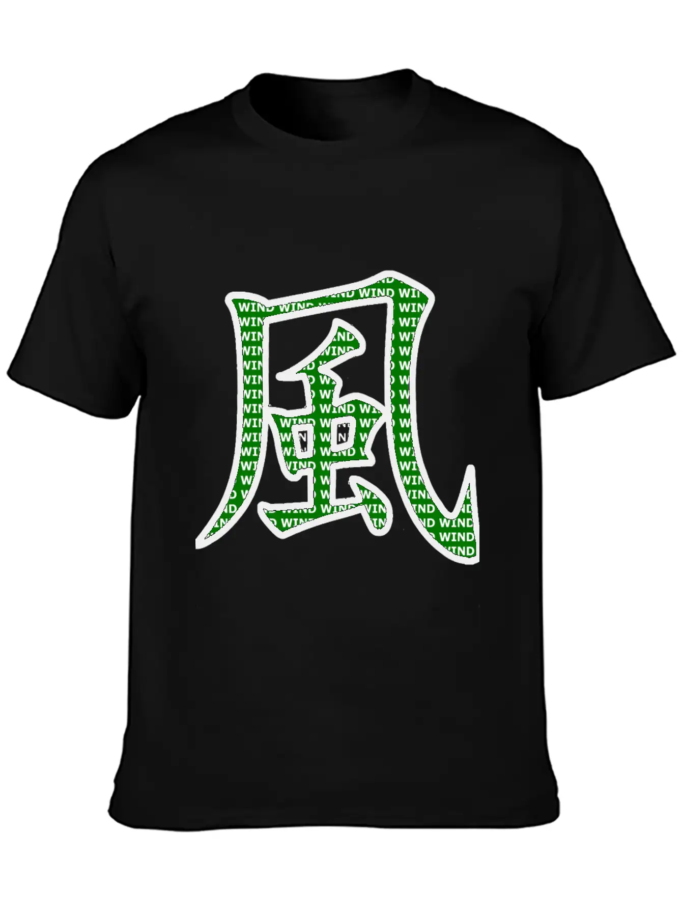 Wind Style Casual Graphic T-Shirt – Simple And Comfortable Daily Wear