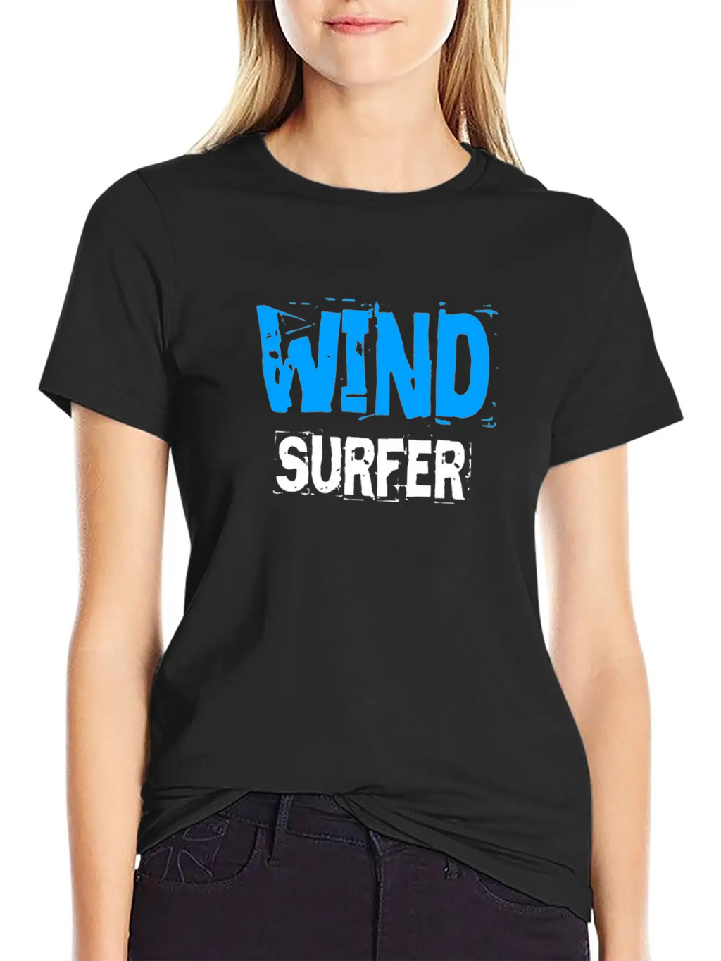 Wind Surfer Essential Cotton Tee For Daily Outfits – Unisex Style
