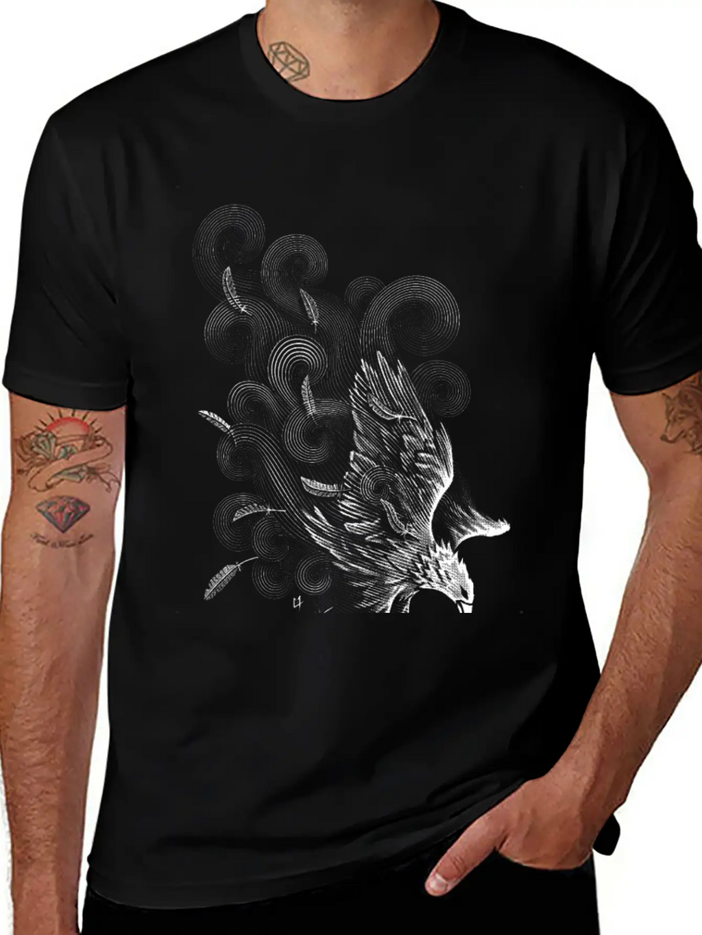 Windy Wings Classic Fit Graphic Tee For Daily Comfort – Unisex Cotton Shirt