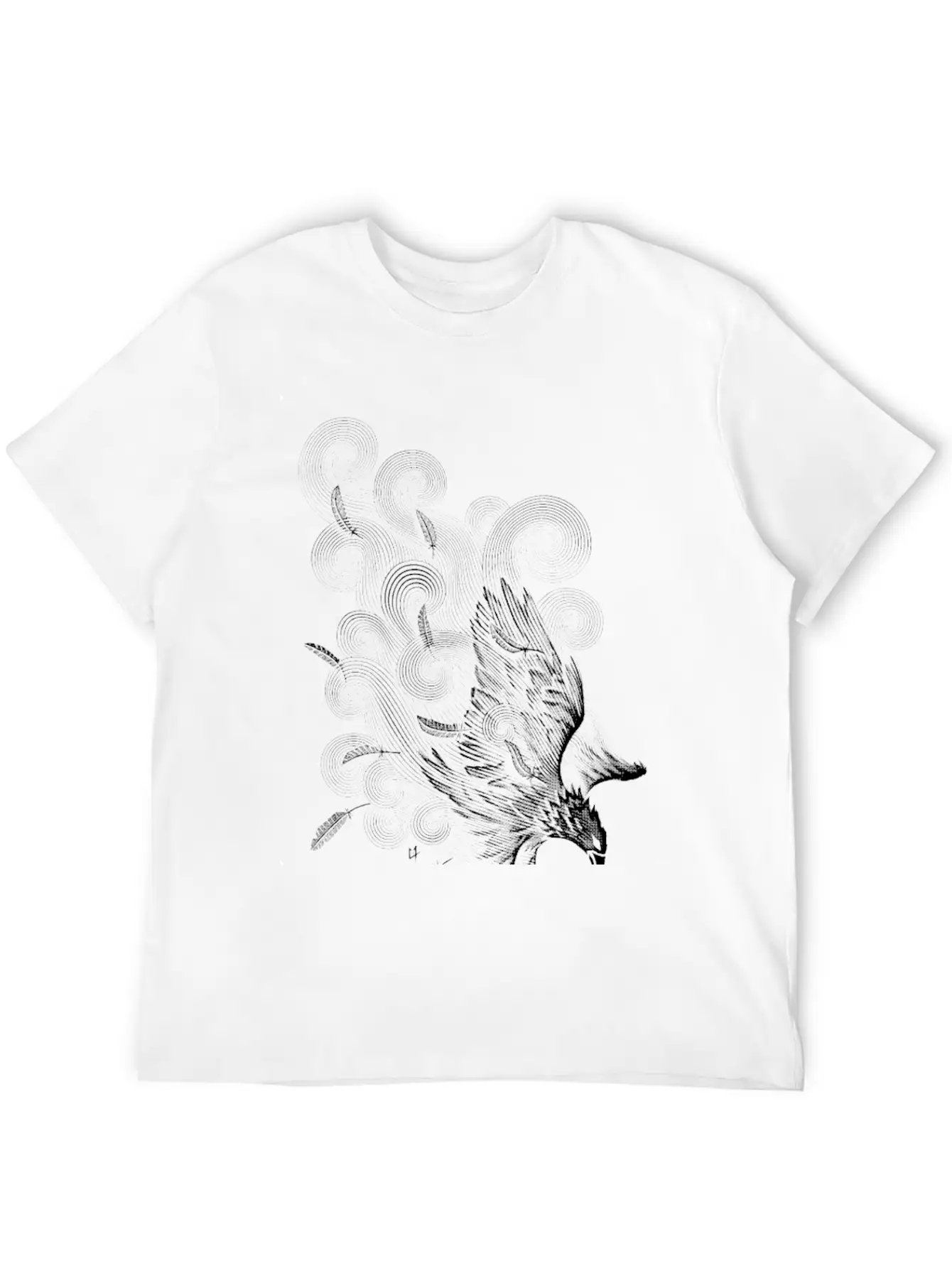 Windy Wings Classic Fit Graphic Tee For Daily Comfort – Unisex Cotton Shirt