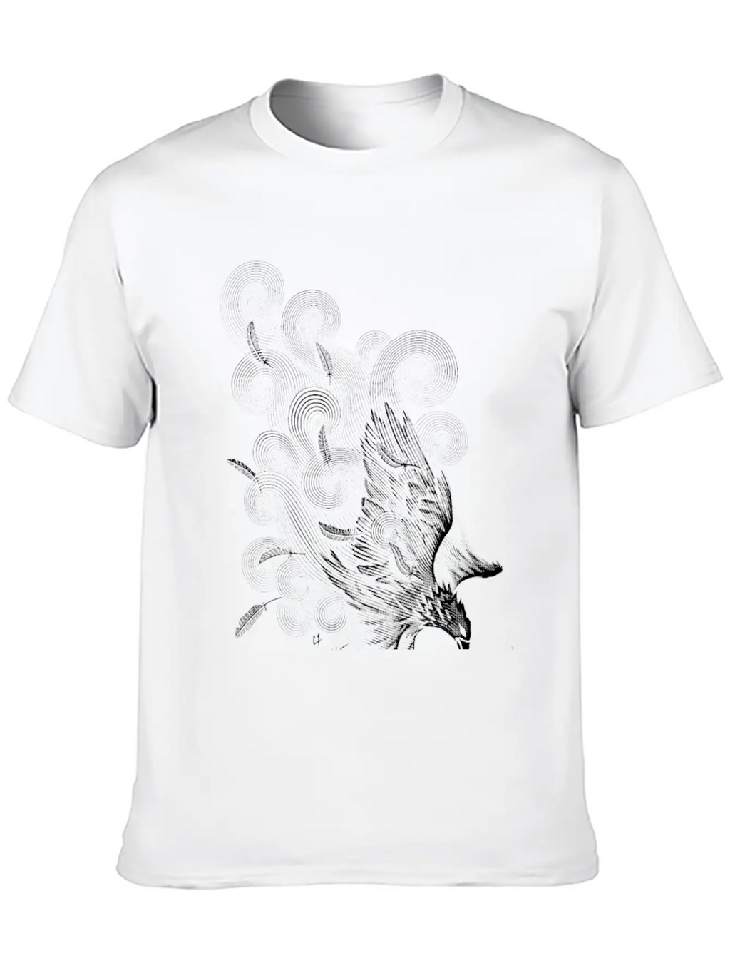 Windy Wings Classic Fit Graphic Tee For Daily Comfort – Unisex Cotton Shirt
