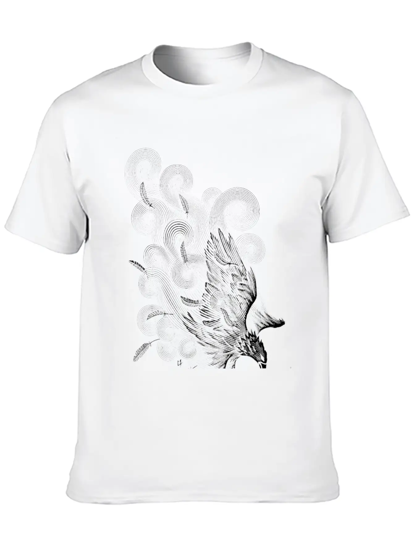 Windy Wings Classic Fit Graphic Tee For Daily Comfort – Unisex Cotton Shirt
