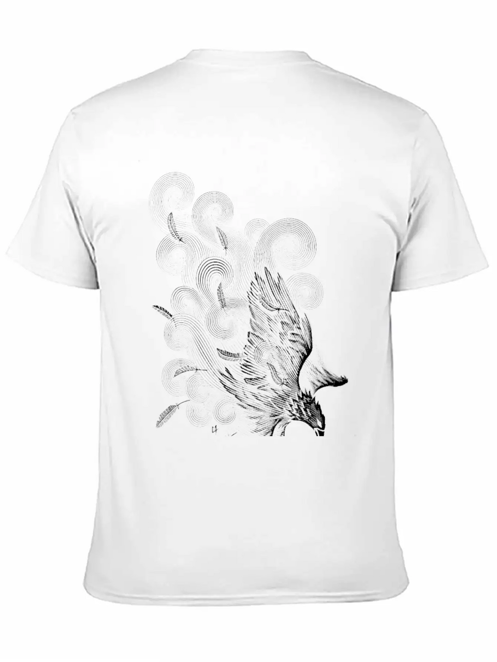 Windy Wings Classic Fit Graphic Tee For Daily Comfort – Unisex Cotton Shirt