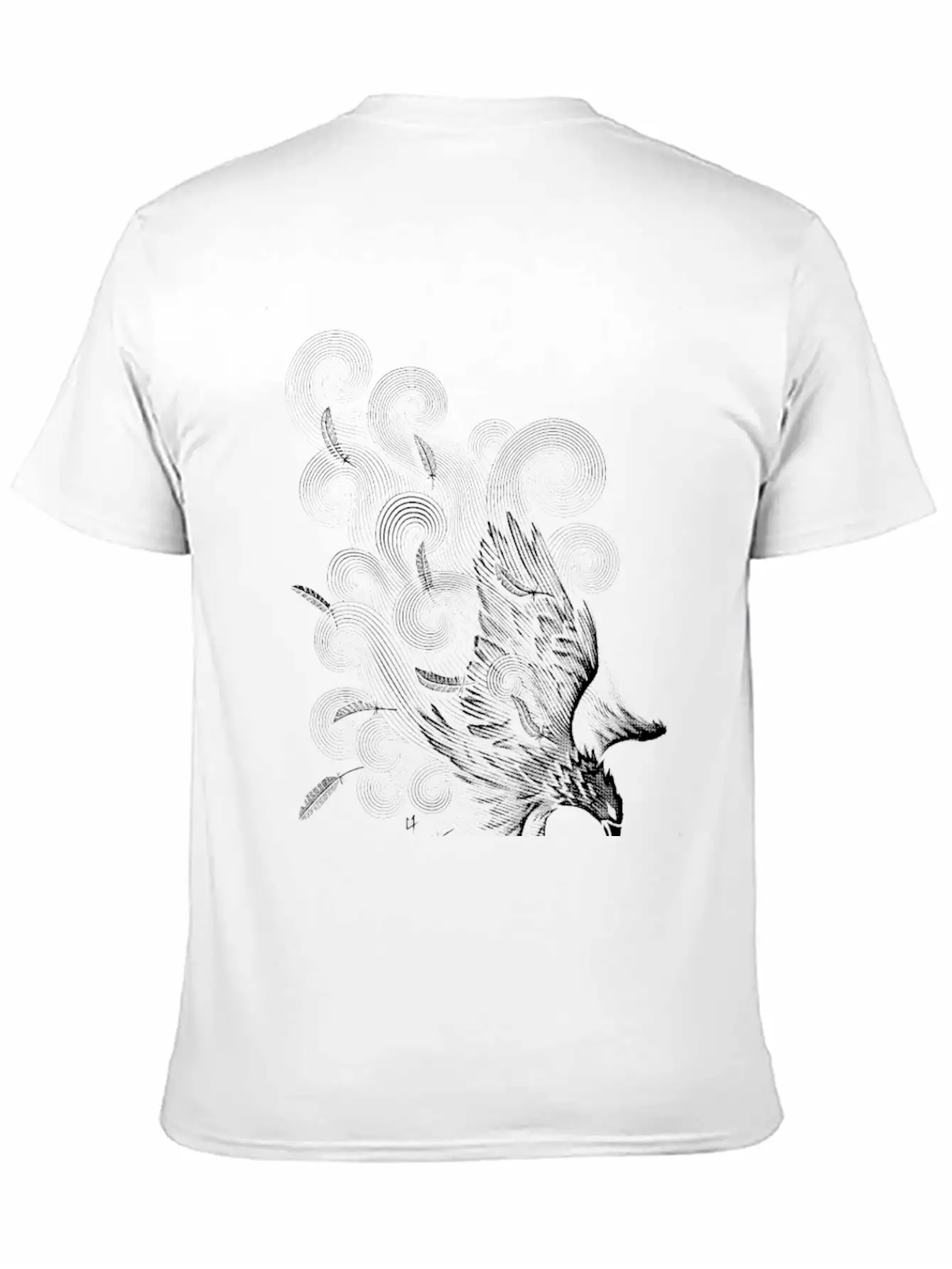 Windy Wings Classic Fit Graphic Tee For Daily Comfort – Unisex Cotton Shirt