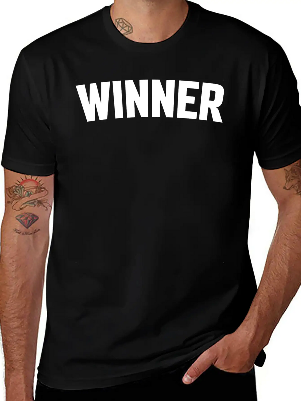 WINNER Hippie Aesthetic Aesthetic Stylish Everyday T-Shirt – Unisex Basic Cotton Tee