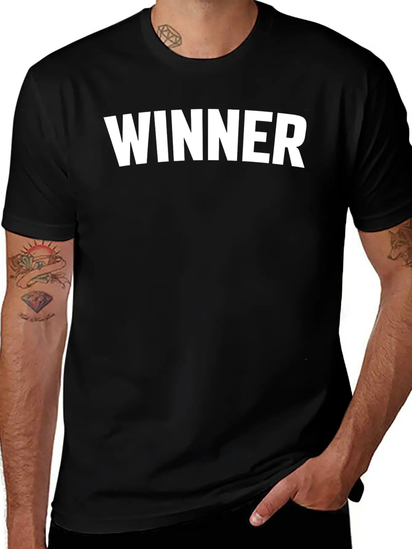 WINNER Hippie Aesthetic Aesthetic Stylish Everyday T-Shirt – Unisex Basic Cotton Tee