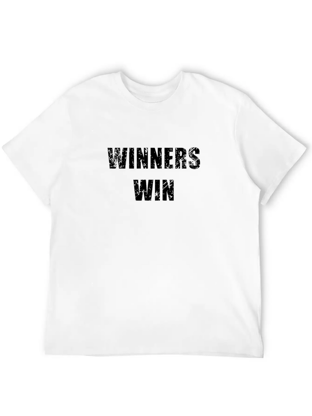 Winners Win Unisex Casual T-Shirt – Clean Design For Daily Comfort