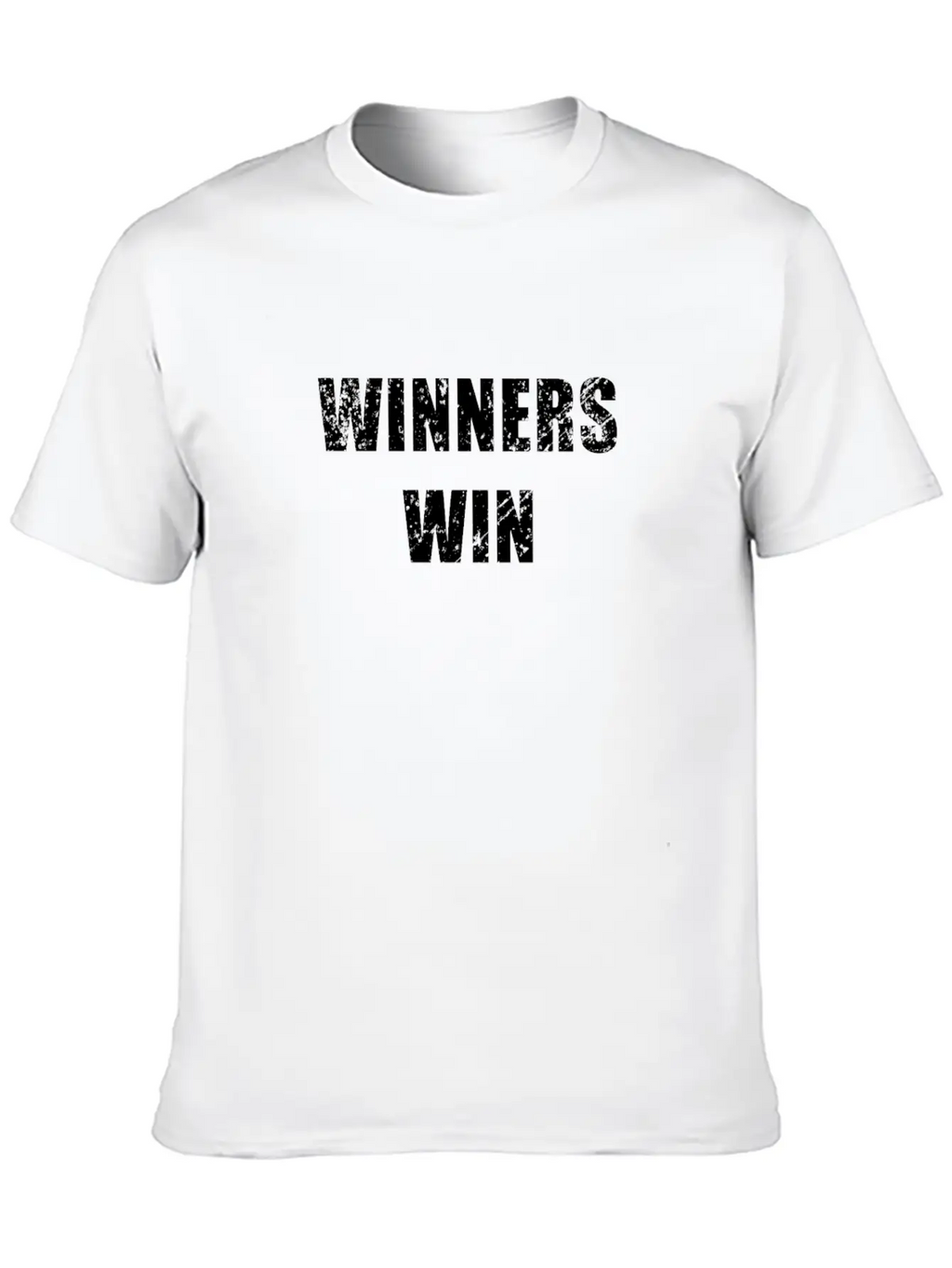 Winners Win Unisex Casual T-Shirt – Clean Design For Daily Comfort