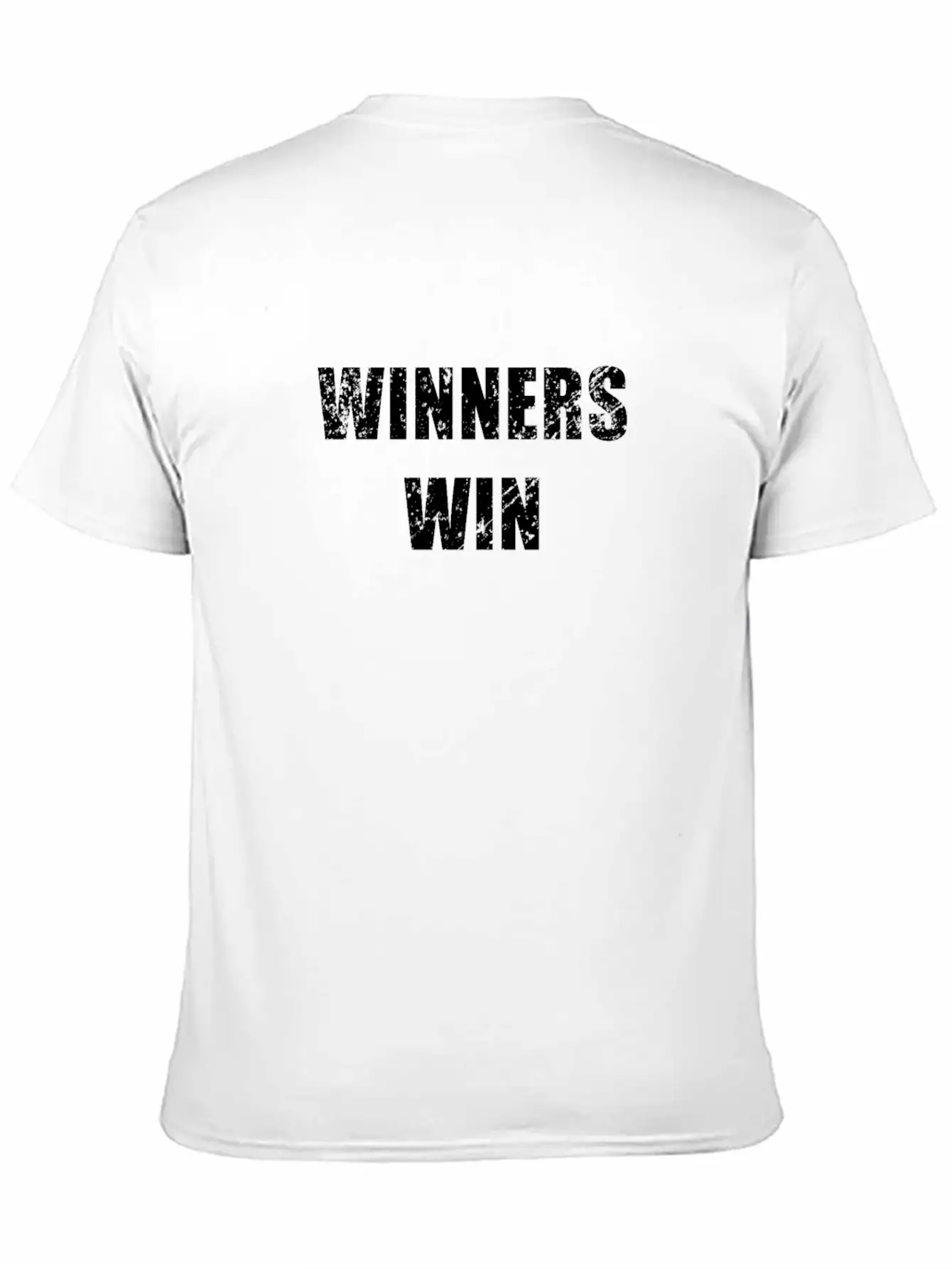 Winners Win Unisex Casual T-Shirt – Clean Design For Daily Comfort