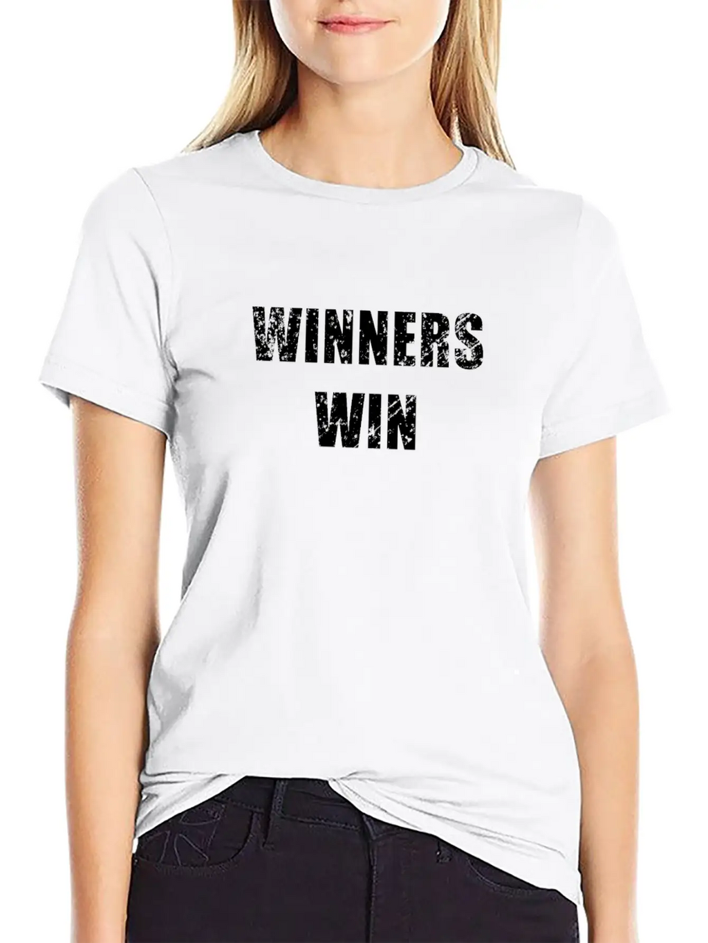 Winners Win Unisex Casual T-Shirt – Clean Design For Daily Comfort