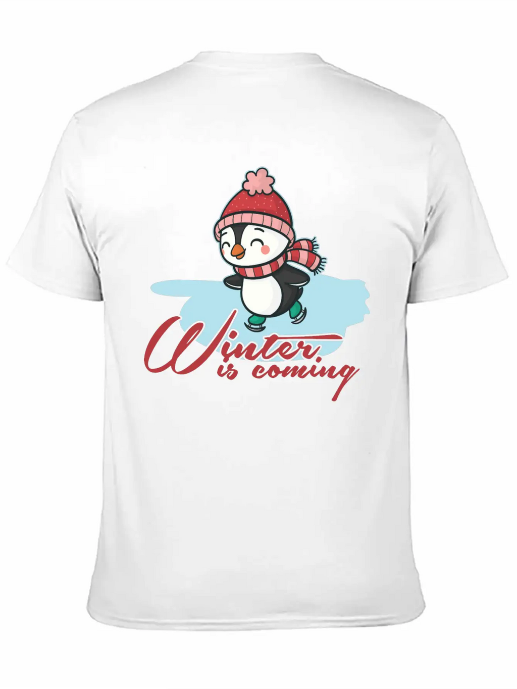 Winter Casual Graphic T-Shirt – Simple And Comfortable Daily Wear