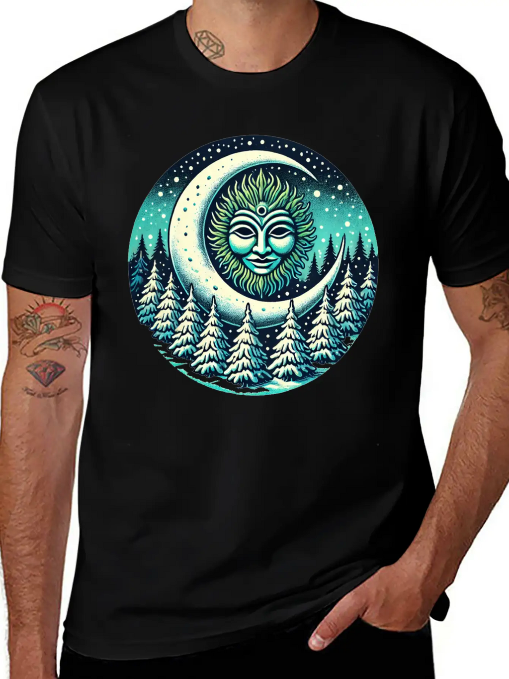 Winter Greenman Breathable Soft Cotton T-Shirt – Timeless Casual Look