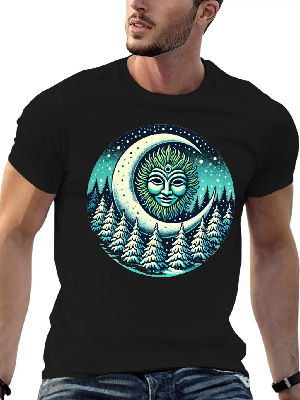 Winter Greenman Breathable Soft Cotton T-Shirt – Timeless Casual Look