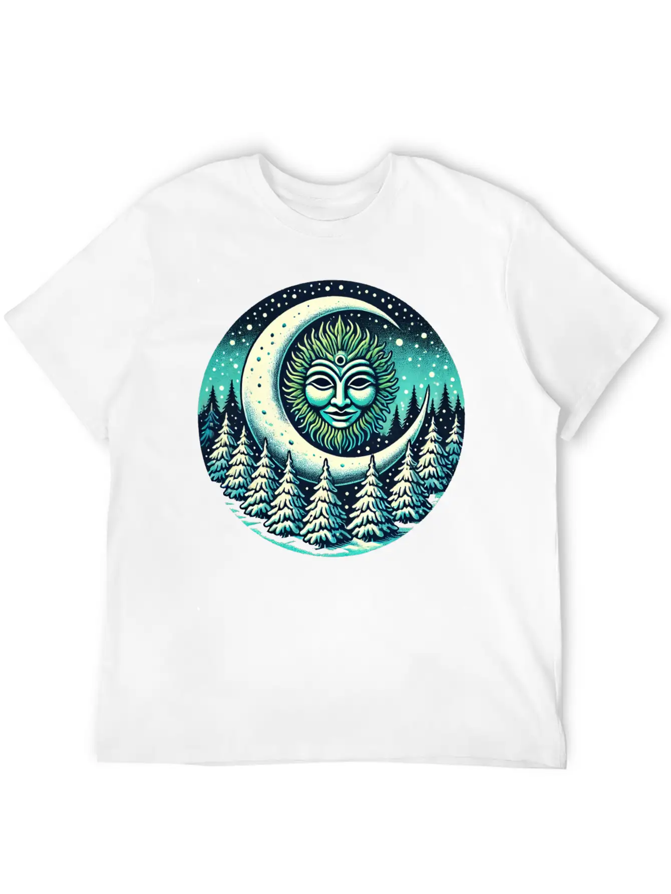 Winter Greenman Breathable Soft Cotton T-Shirt – Timeless Casual Look