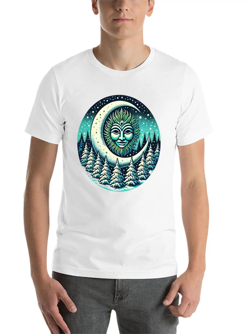 Winter Greenman Breathable Soft Cotton T-Shirt – Timeless Casual Look
