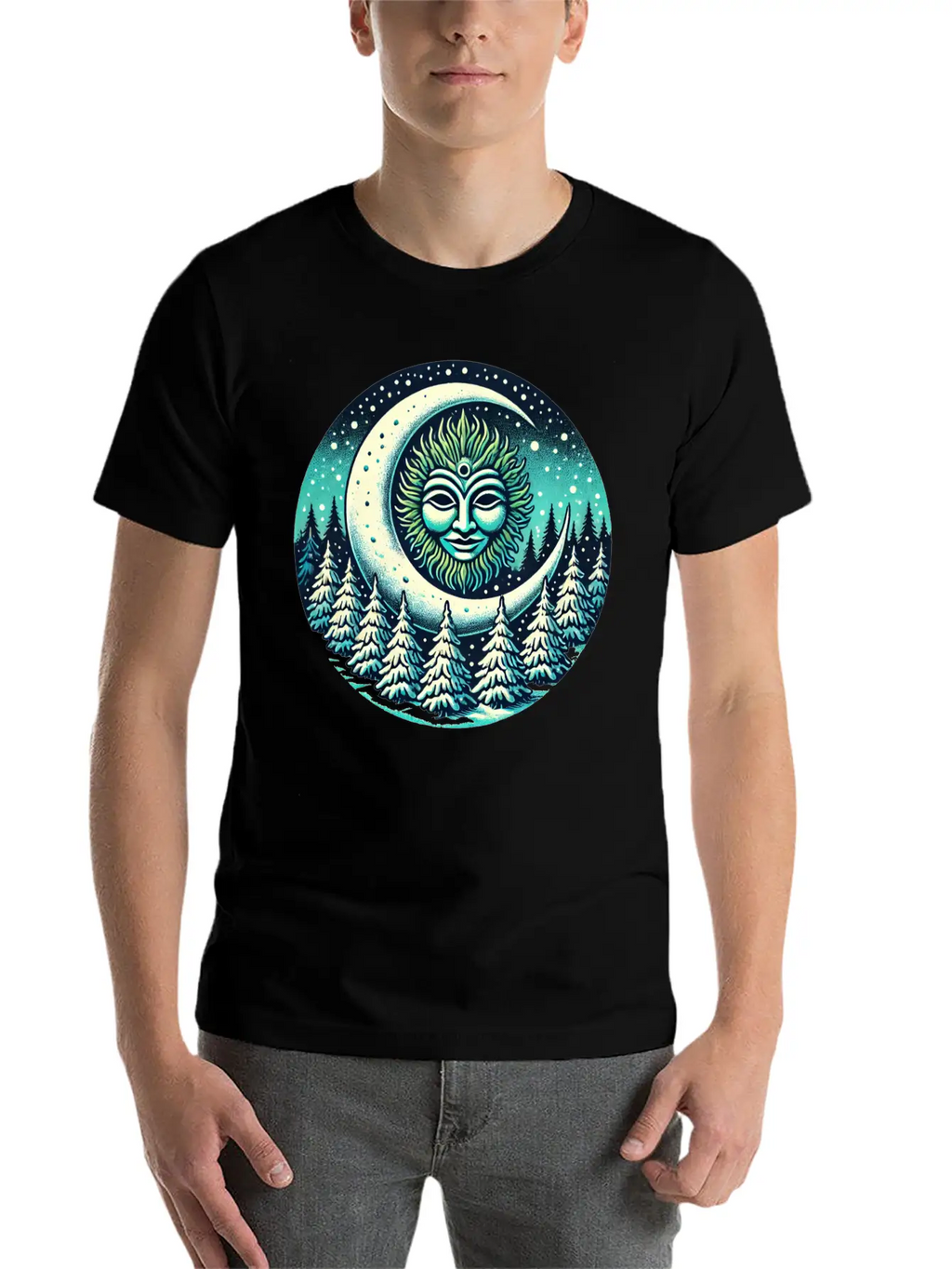 Winter Greenman Breathable Soft Cotton T-Shirt – Timeless Casual Look