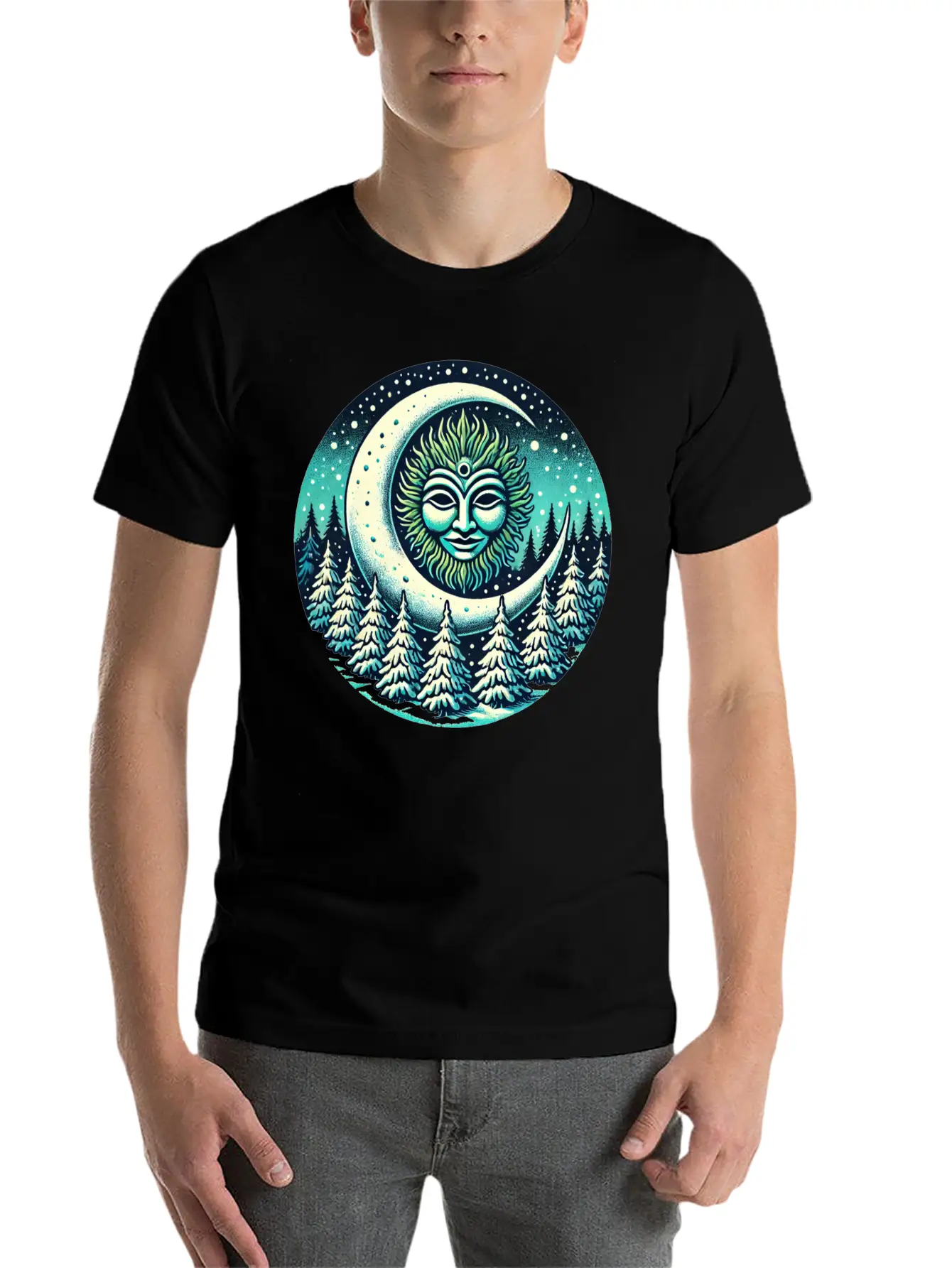 Winter Greenman Breathable Soft Cotton T-Shirt – Timeless Casual Look