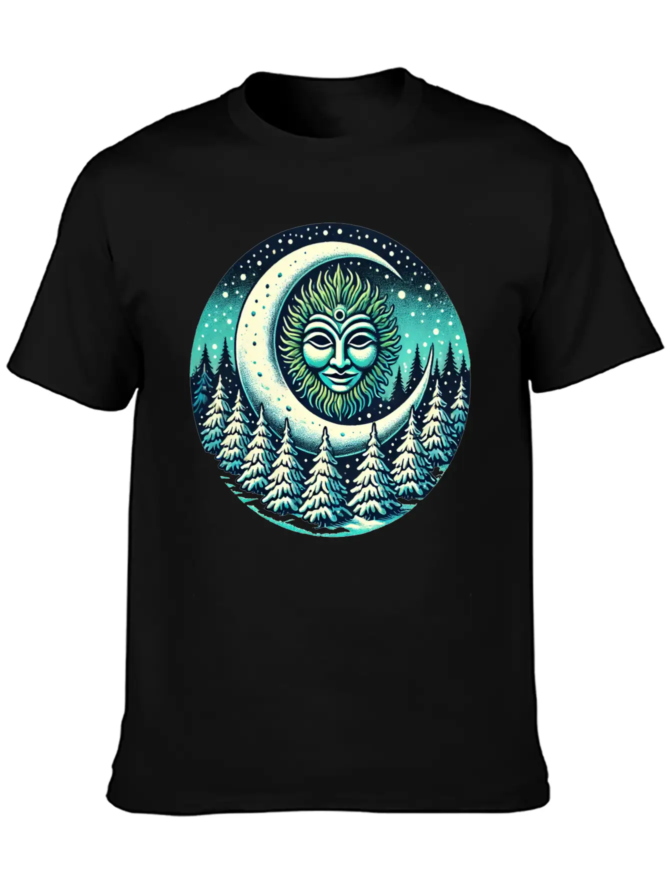 Winter Greenman Breathable Soft Cotton T-Shirt – Timeless Casual Look