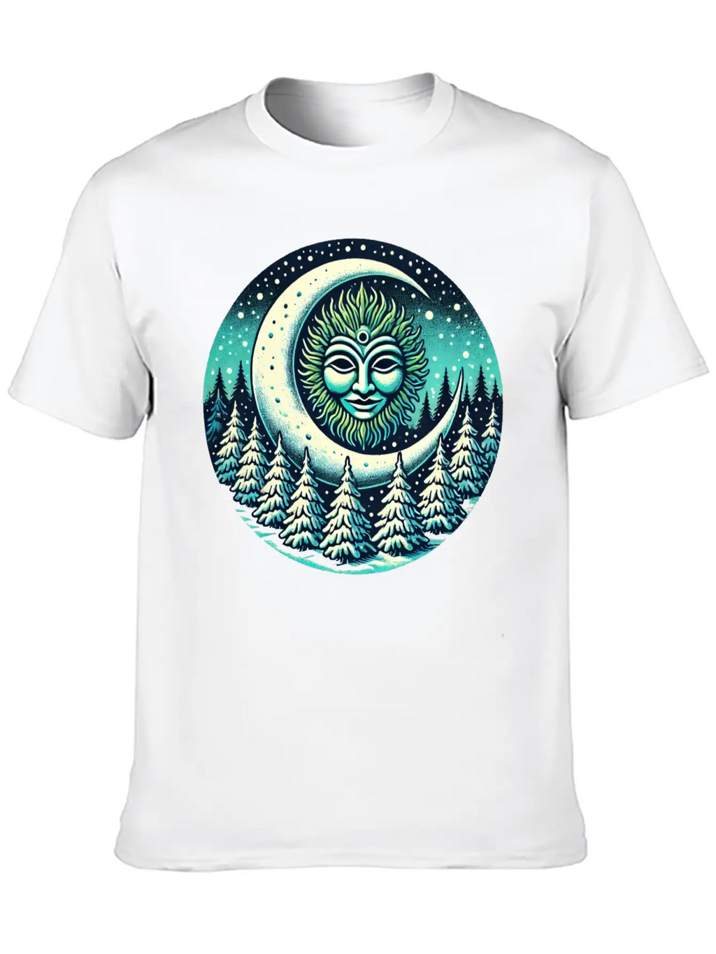 Winter Greenman Breathable Soft Cotton T-Shirt – Timeless Casual Look