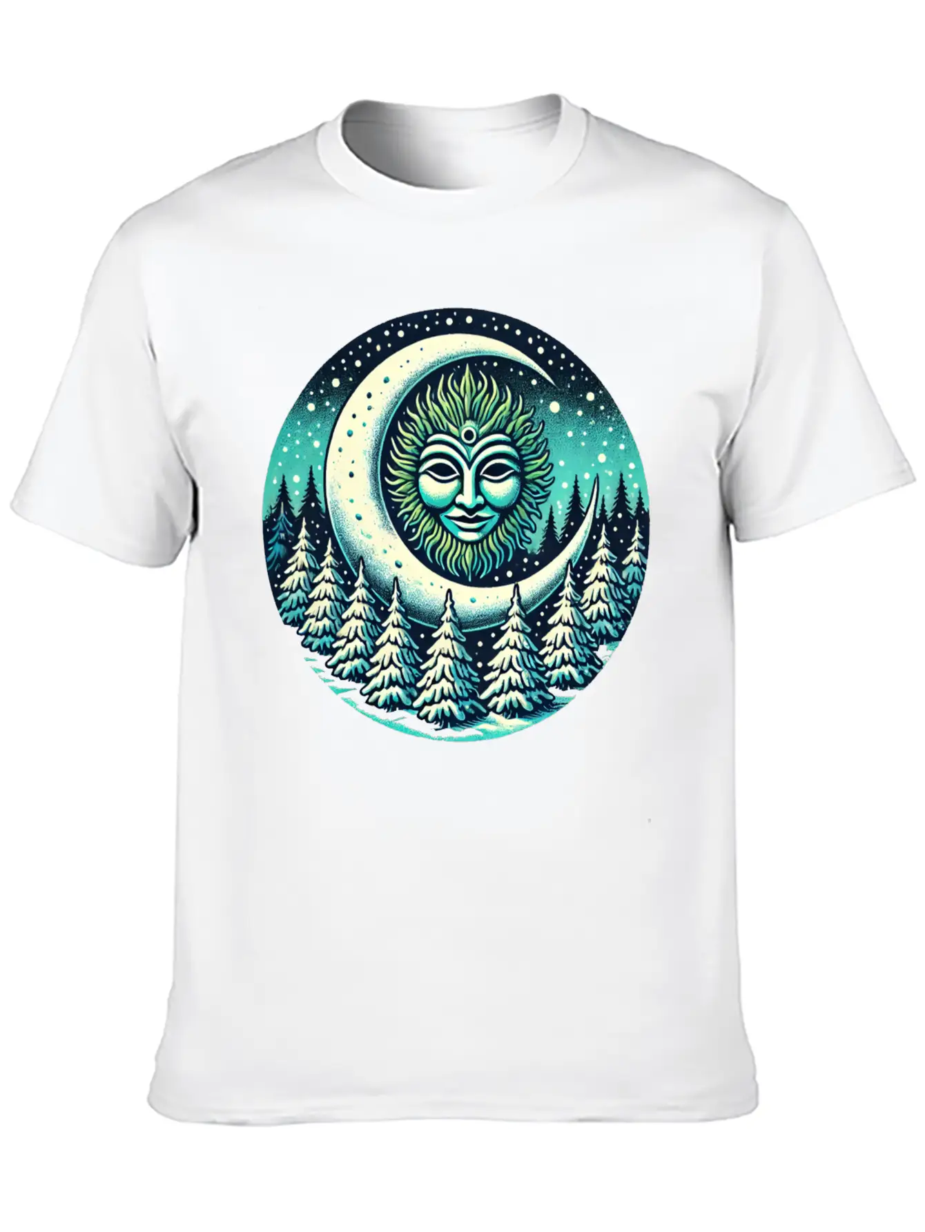 Winter Greenman Breathable Soft Cotton T-Shirt – Timeless Casual Look